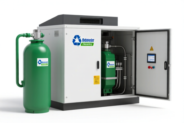 Industrial Refrigerant Recovery Recycling Unit