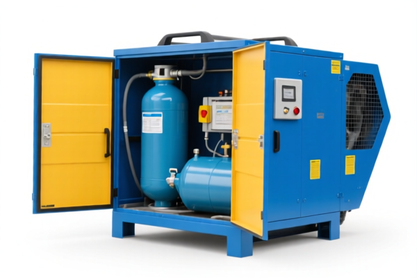 Industrial Refrigerant Recovery Recycling Unit