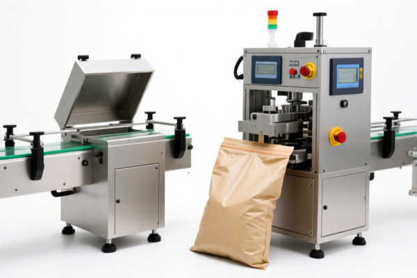 Food Packaging Filling and Sealing Machine
