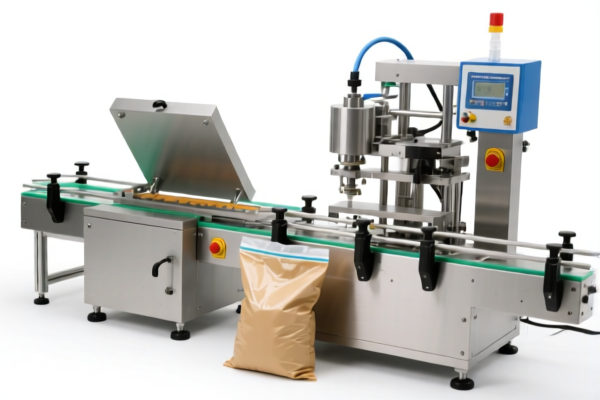 Food Packaging Filling and Sealing Machine