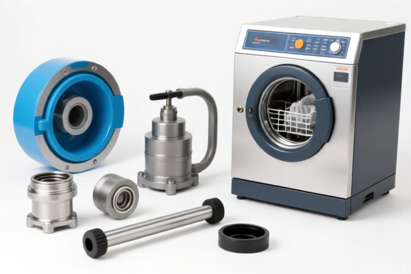 Pump parts for dishwashing machines