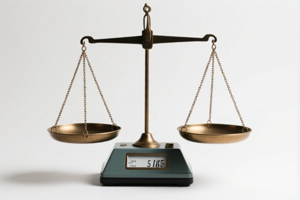 Quantitative Weighing Machine