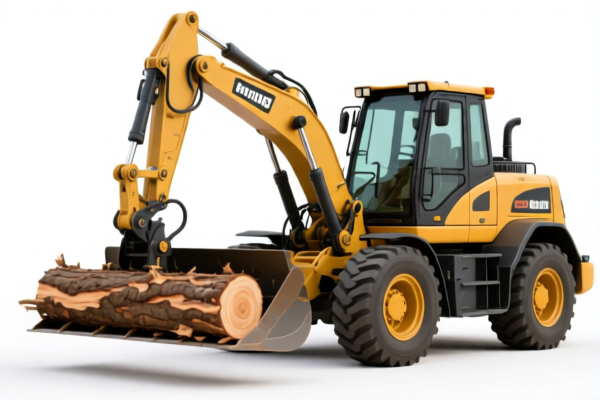 Log loading and unloading equipment