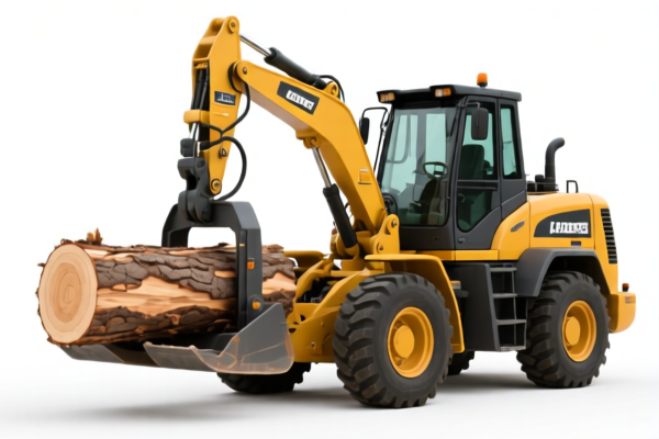 Log loading and unloading equipment