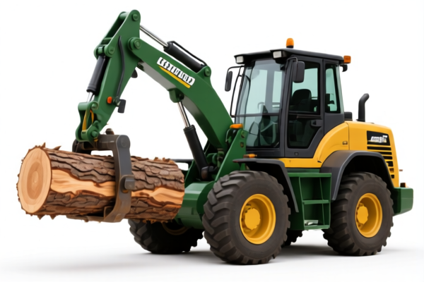 Log loading and unloading equipment