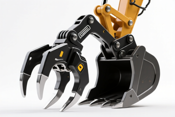 Excavator Grab Attachment