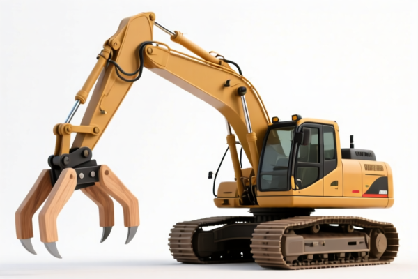 Excavator Wood Grabber