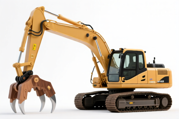 Excavator Wood Grabber