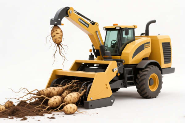 Carrot Harvesting Machine