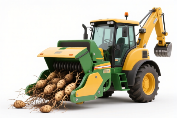 Carrot Harvesting Machine