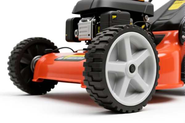 Lawn mower wheels