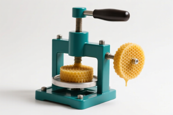 Beeswax press machine