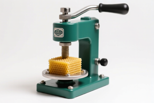 Beeswax press machine