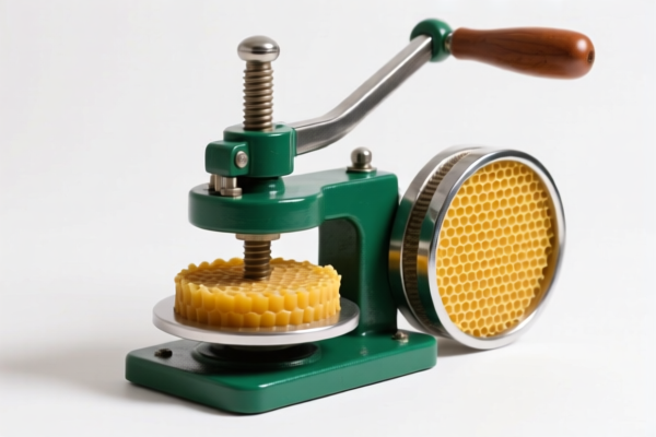 Beeswax press machine