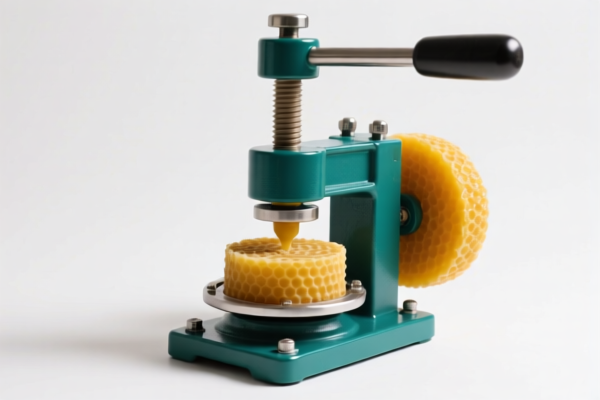 Beeswax press machine