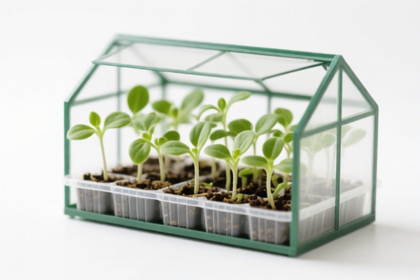 Greenhouse germination plant