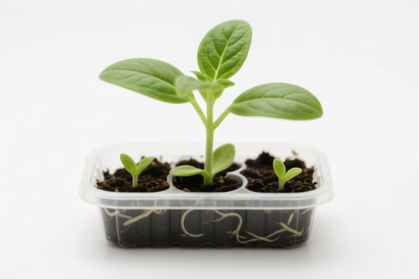 Greenhouse germination plant