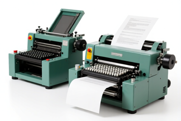 Printing plate making machinery