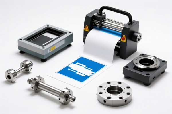 Auxiliary equipment for printing components