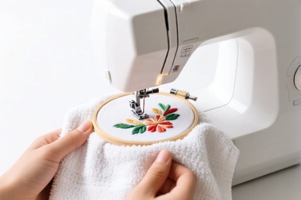 Towel Embroidery Machine