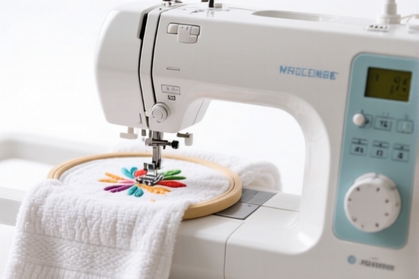 Towel Embroidery Machine