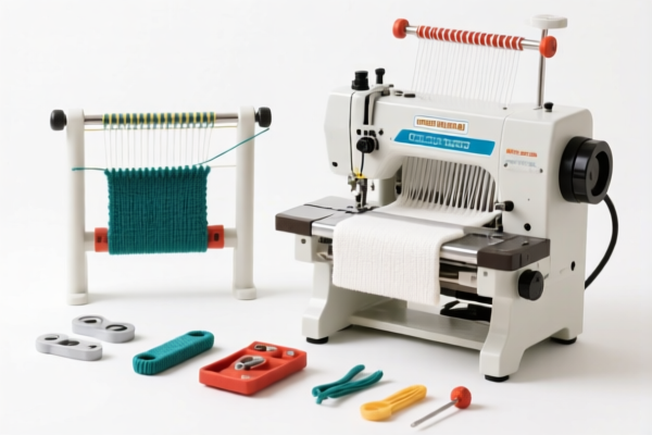 Auxiliary parts for knitting machines