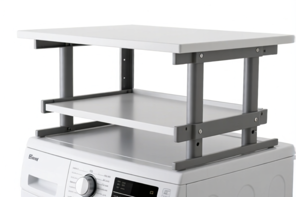 Adjustable Height Washing Machine Shelf