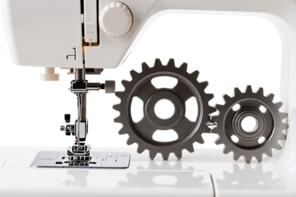 Sewing machine gears