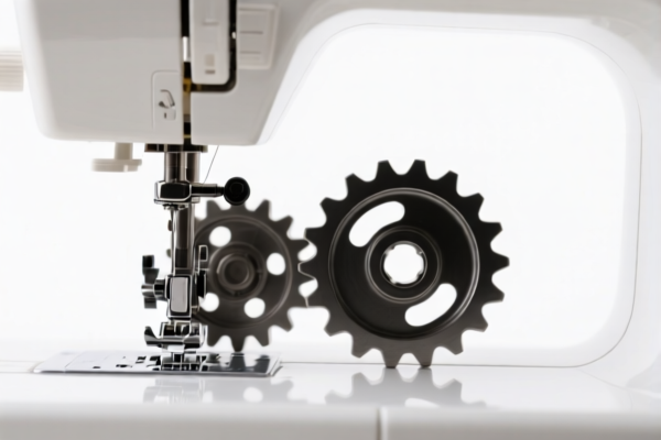 Sewing machine gears