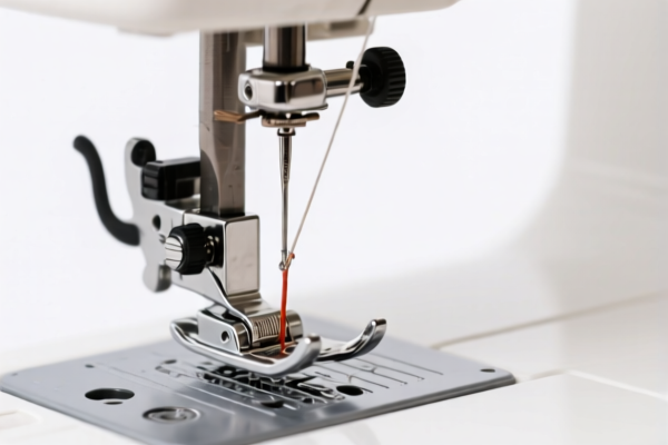 Sewing machine wire guides