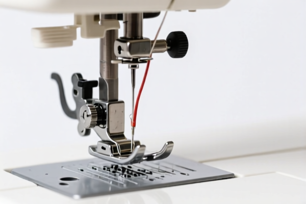 Sewing machine wire guides