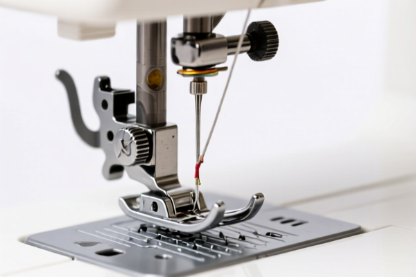 Sewing machine wire guides