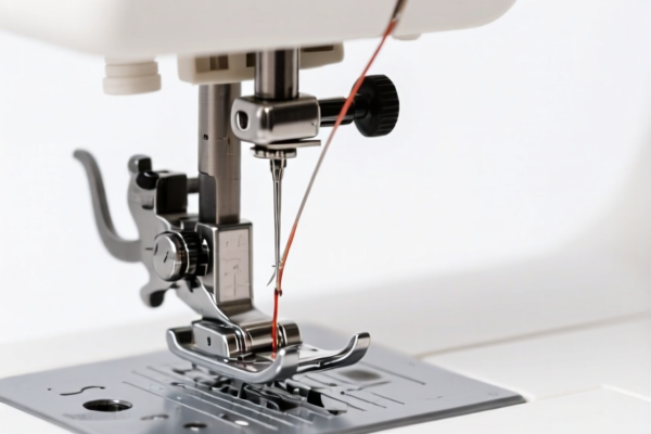 Sewing machine wire guides