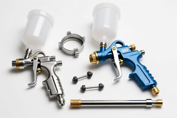Parts for pneumatic spray guns