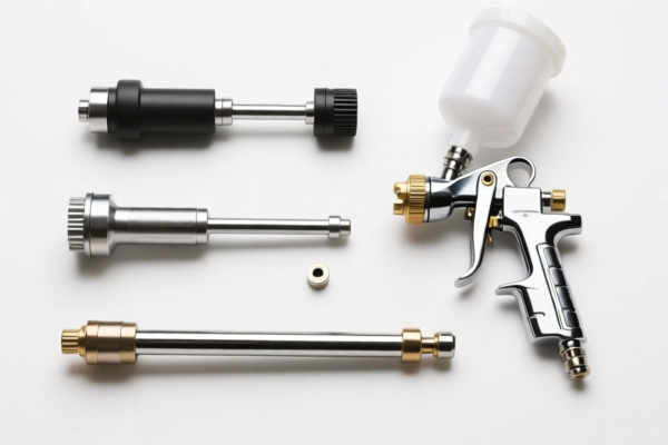 Parts for pneumatic spray guns