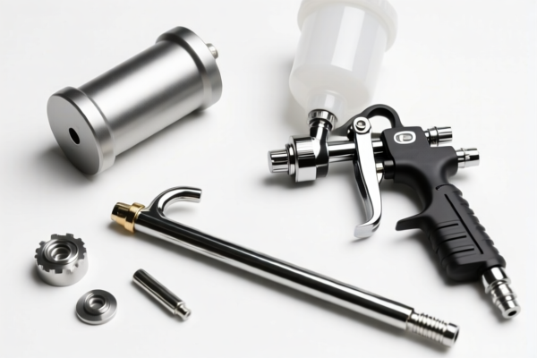 Parts for pneumatic spray guns