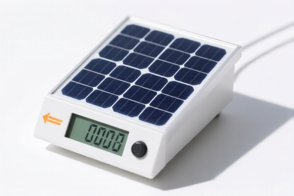 Solar Powered Counter