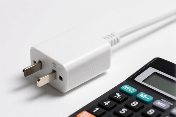 Electronic Calculator Power Adapter