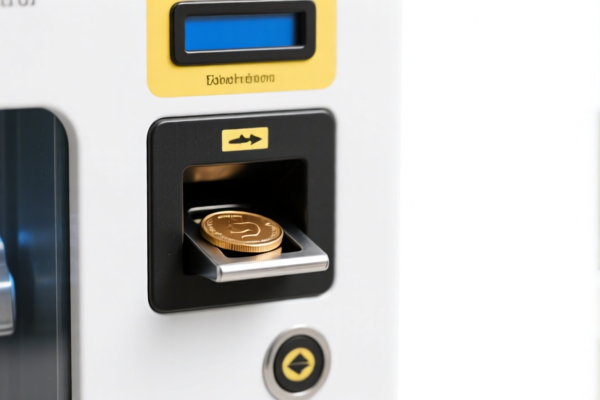 Vending Machine Coin Acceptor