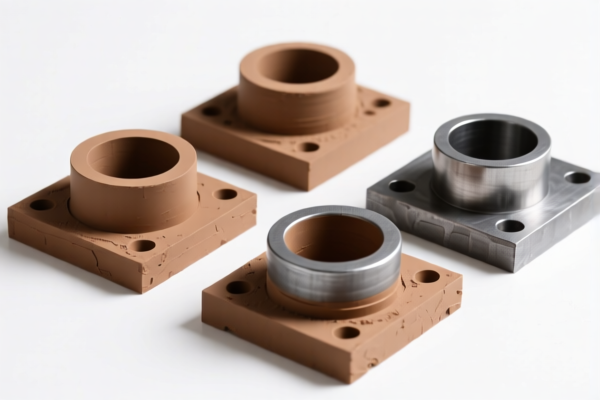 Sand core boxes for metal casting