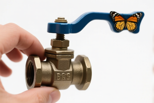 Hand Operated Iron Butterfly Valve