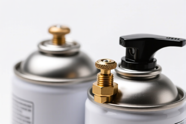 Industrial Manual Pressure Spray Can Valves