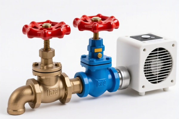 Pipe Valves with Cooling Device