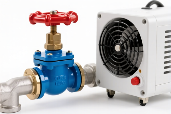 Pipe Valves with Cooling Device