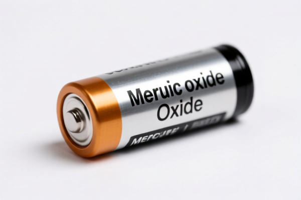 Mercuric Oxide Battery (for Medical Equipment)