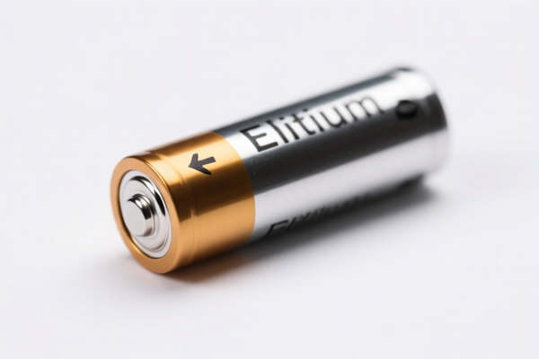Disposable Lithium Batteries