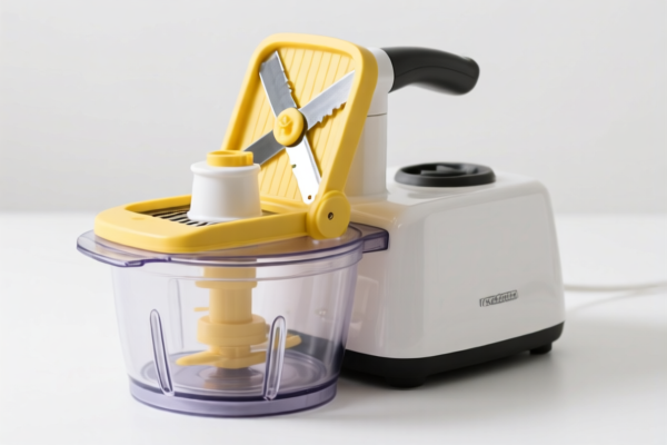 Household Food Processor with Slicing Function