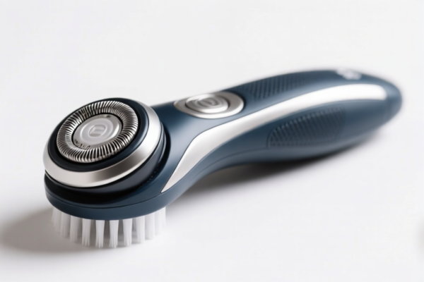 Shaver cleaning brush