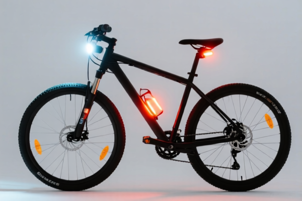 Night Safety Warning Lights for Bicycles