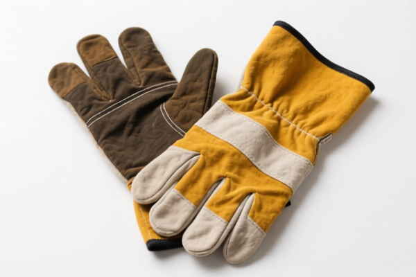Welding protection gloves